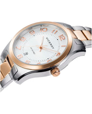 Reloj Acero Ip Rosa Brazalete Sr Va