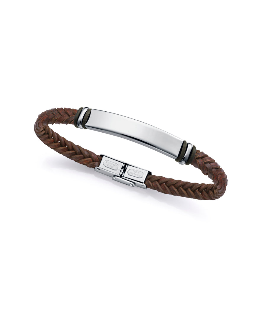Puls Acero Piel Marron Sr Fashion