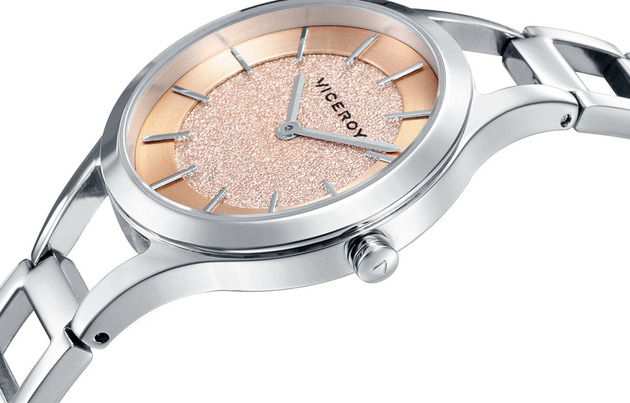 Stainless Steel Watch Bracelet Woman Chic Va
