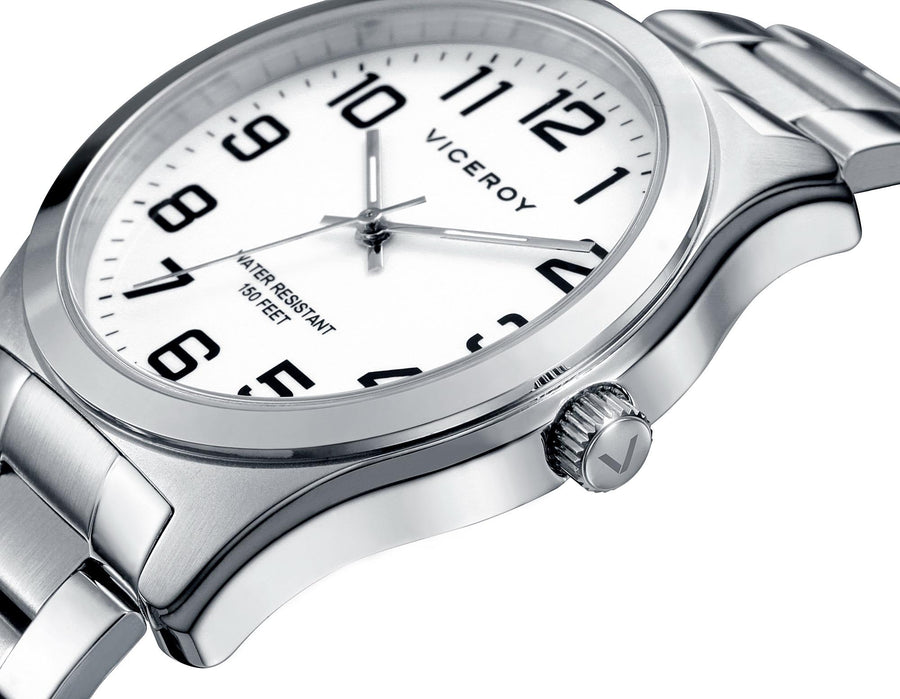 Reloj Acero  Brazalete  Sr Viceroy