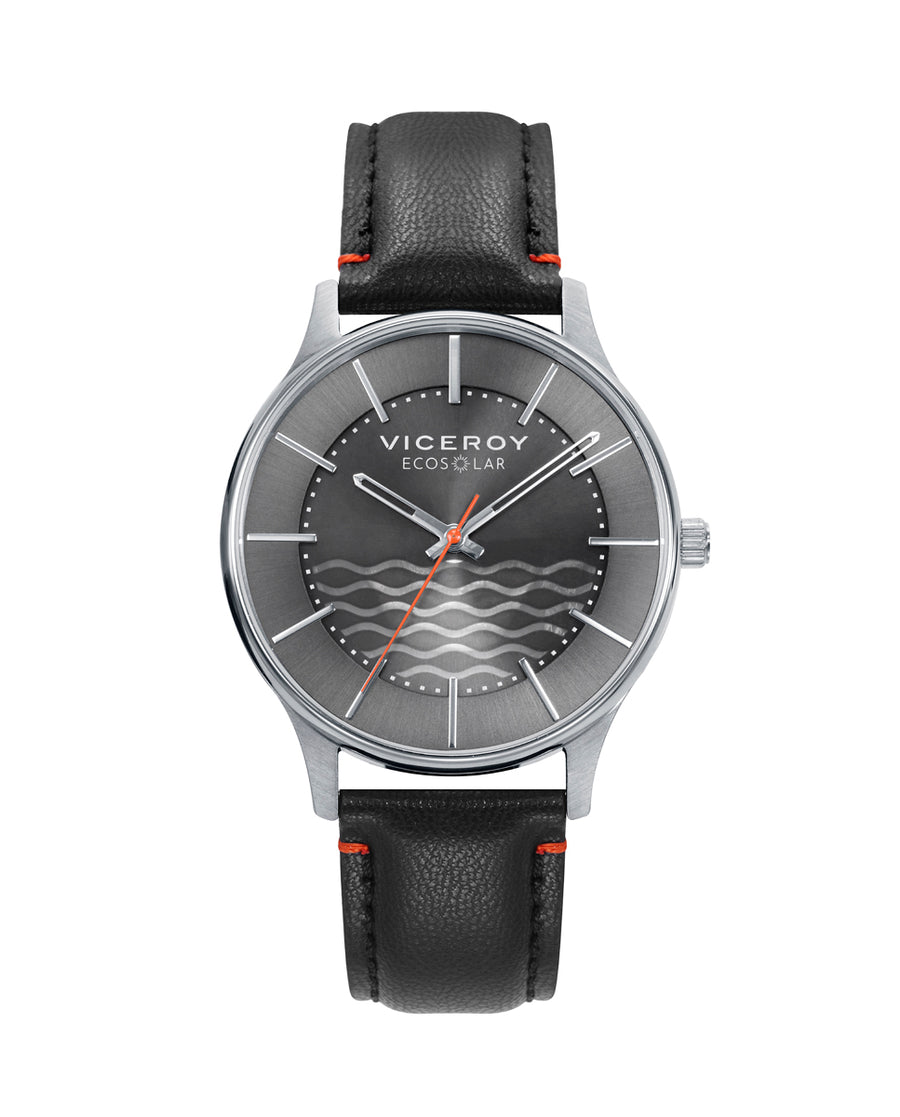 Reloj Solar Acero Reciclado Correa Sr Va
