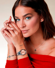 Puls Acero Diamante Creado Sra Fashion