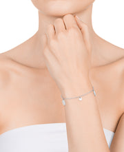 Pulsera Plata De Ley Discos Sra Jwls