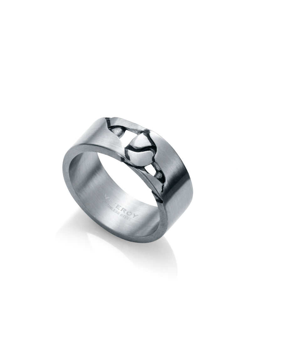 Anillo Acero Medio Eslabones Sr Fn