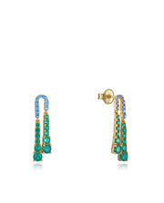 Pend Plata De Ley Baño Oro Circ Sra Jewels