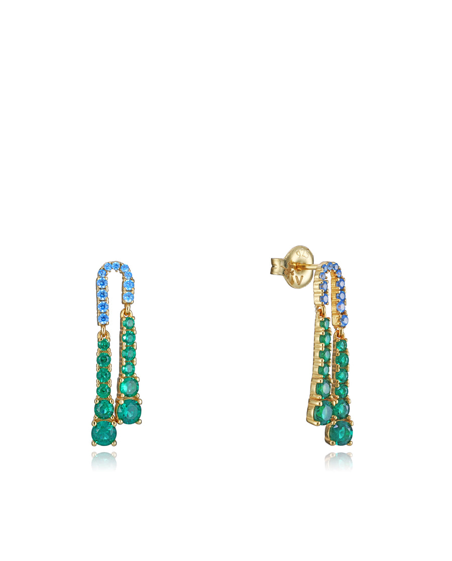 Pend Plata De Ley Baño Oro Circ Sra Jewels