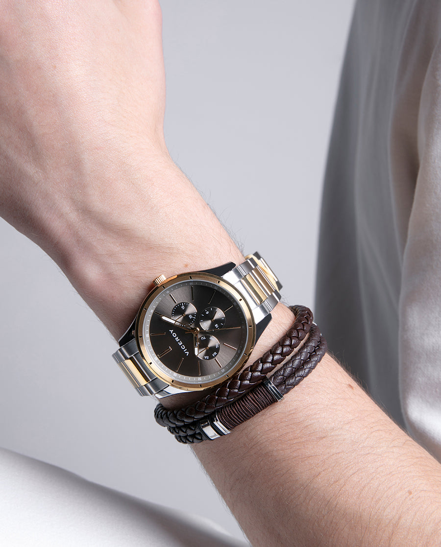 Multi Acero Ip Dorado Brazalete Sr Va
