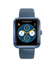 Reloj Smart Aluminio Azul Correa Va