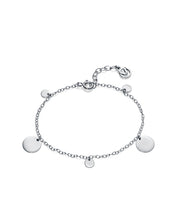 Pulsera Plata De Ley Discos Sra Jwls