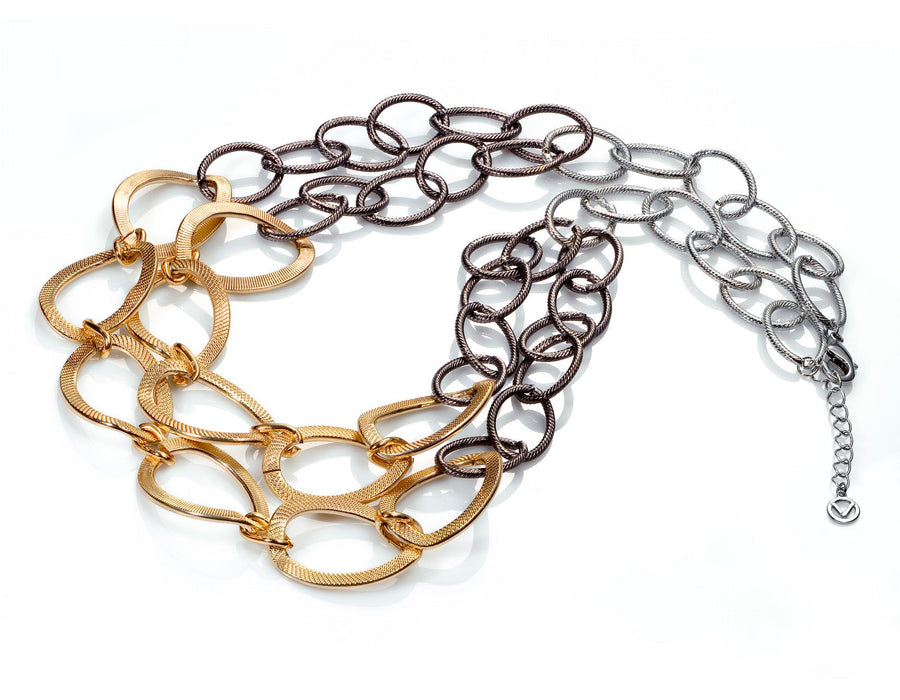 Colgante Chapado Dorado Sra Fashion