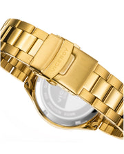 Crono Acero Ip Dorado Brazalete Sr Va