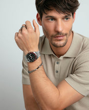Puls Acero E Ip Negro Sr Fashion