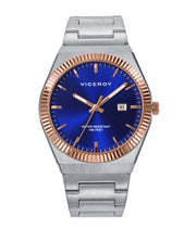 Reloj Acero Ip Rosa Brazalete Sr Va