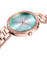 S/ Steel Ip Rose Watch Bracelet Girl Sweet Va