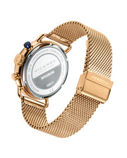Crono Acero Ip Dorado Brazalete Sr Va