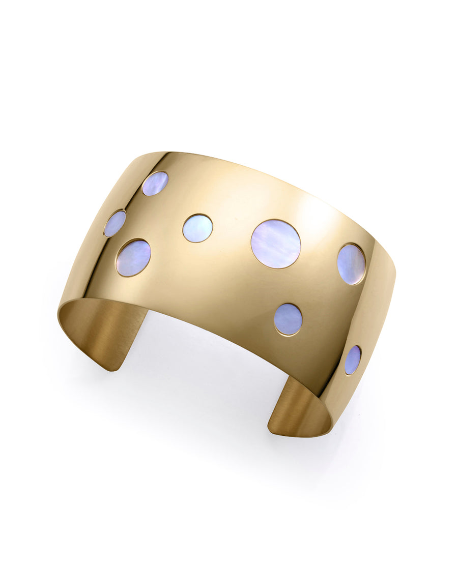 Puls Acero Ip Dorado Madre Perla Sra Fashion