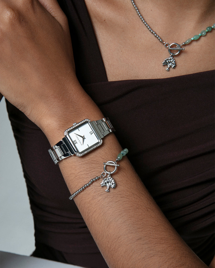 Puls Acero Y Piedras Nat Sra Fashion