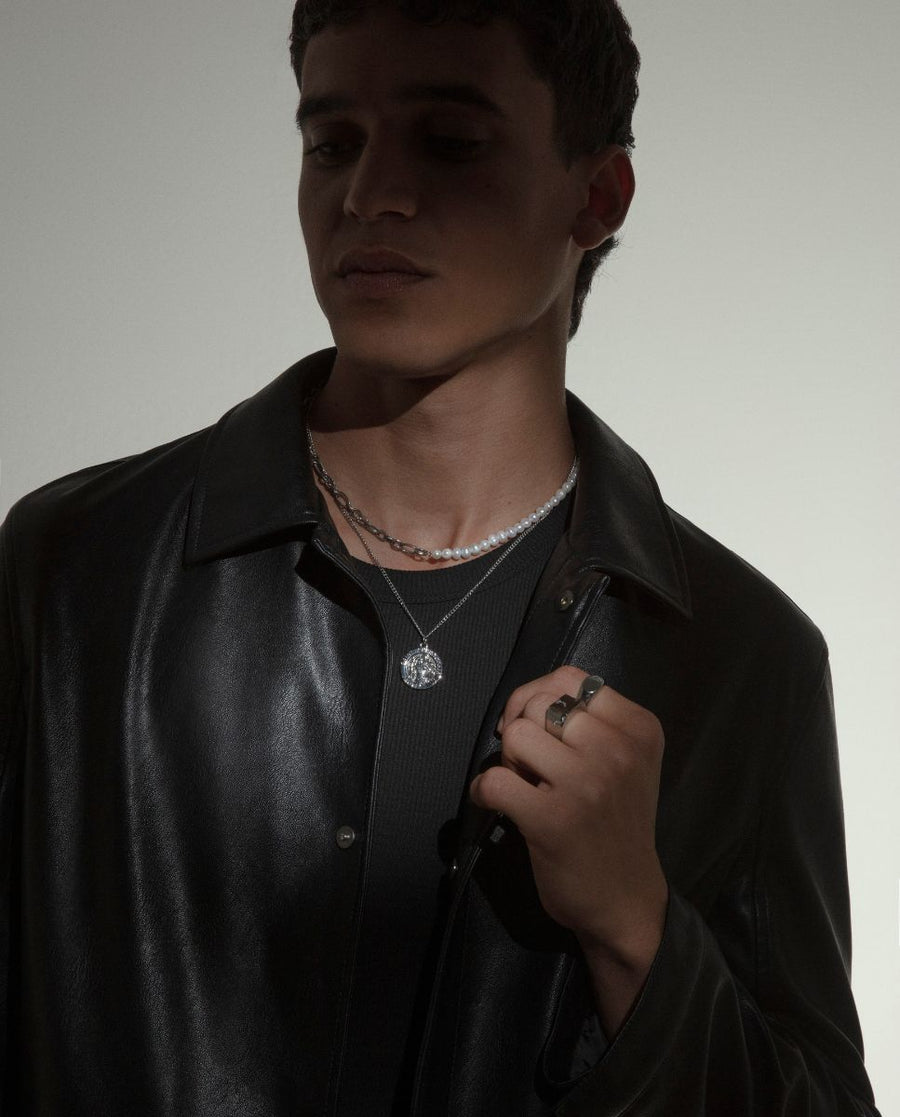 Collar Acero Colgante Sr Fashion