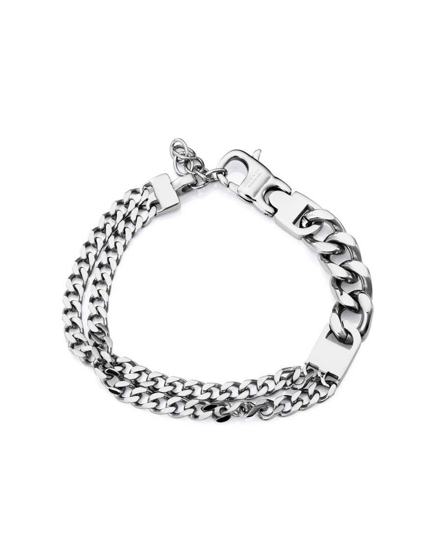 Steel Chain Bracelet: Length 19,5+3 Cm Man Fashion
