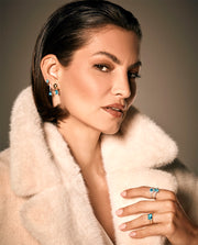 Anillo Plata De Ley Baño Rodio Sra Jewels