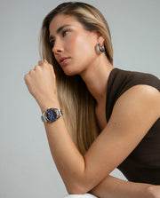 Crono Acero Ip Rosa Brazalete Sra Va