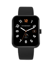 Reloj Smart Aluminio Negro Brazalete Sr Va