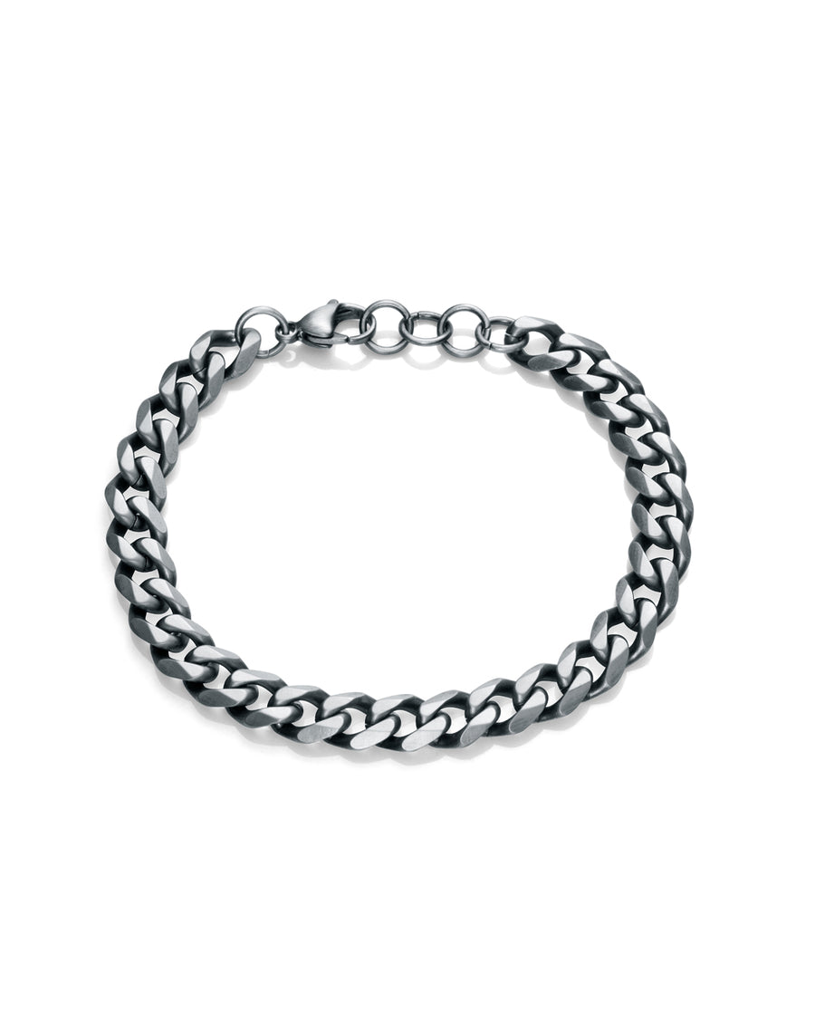 Pulsera De Acero Cadena Simple Sñr Fashn