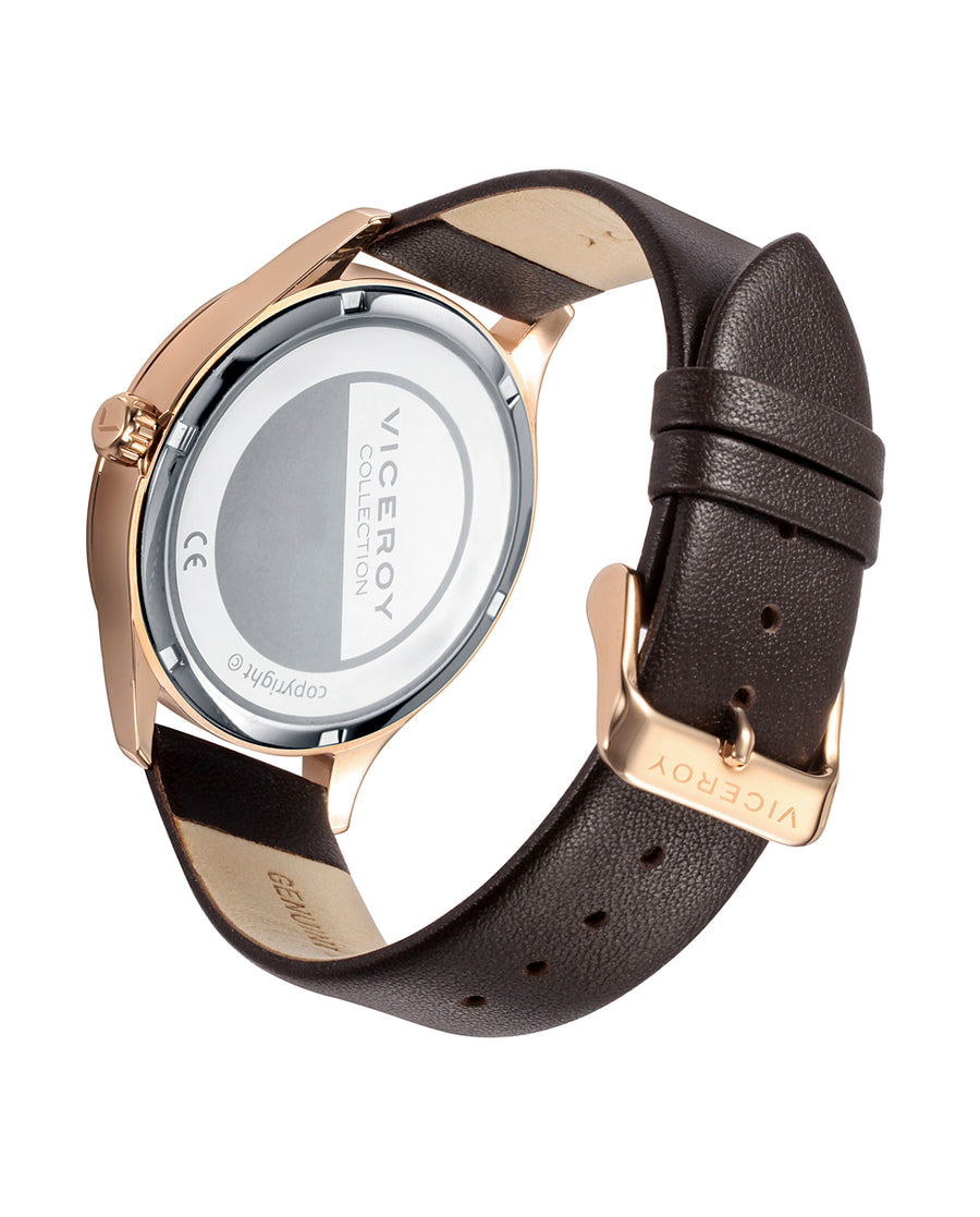 Reloj Acero Ip Rosa Correa Sr Va