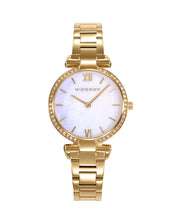 Bracelet Montre Acier Ip Doré Mrs. Va