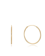 Pnd Sterling Silver Dor Hoop : 30x1.2mm Ms Jwls