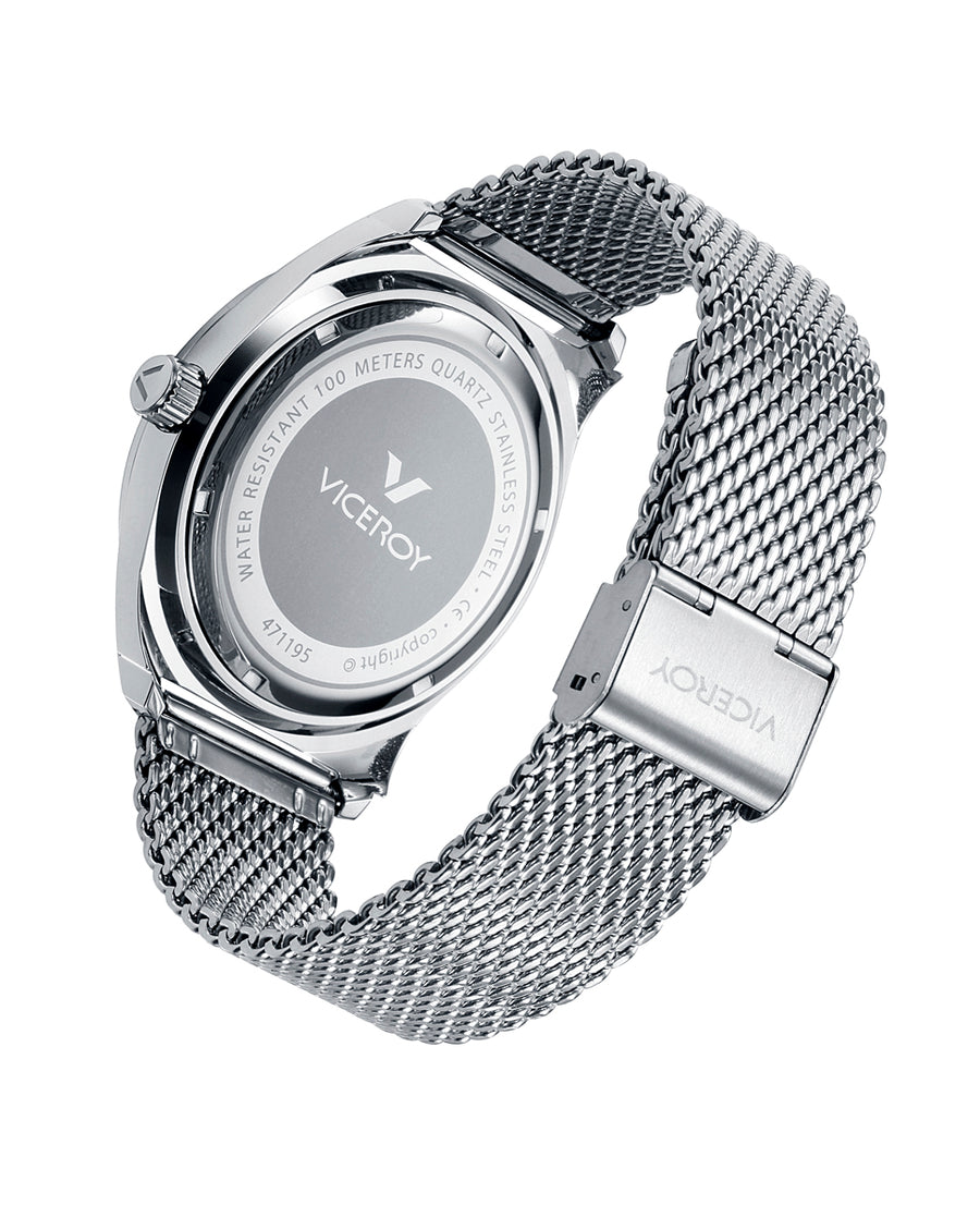 Reloj Acero Brazalete Sr Va