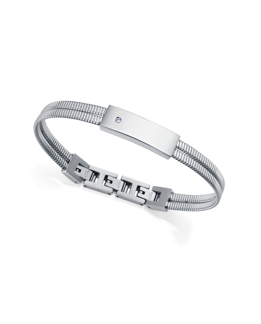 Puls Acero Diamante Creado Sr Fashion
