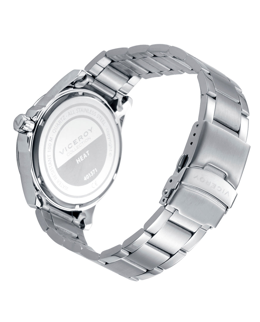 Reloj Acero Brazalete Sr Va