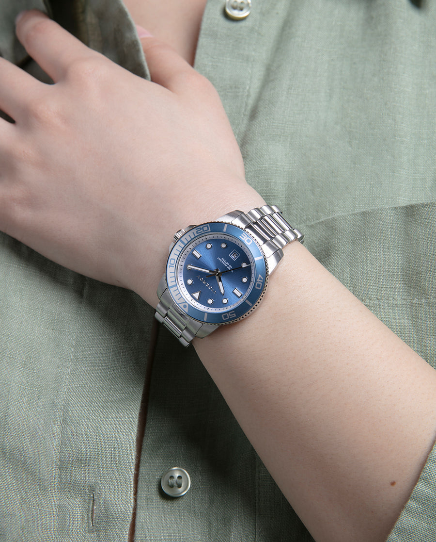 Reloj Acero Brazalete Sra Va