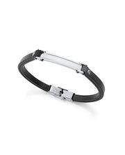Puls Acero Y Piel Negra Sr Fashion