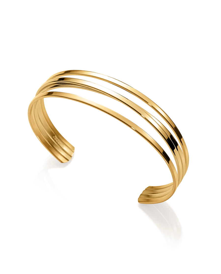 Pulsera Acero Dorado Sra Fn