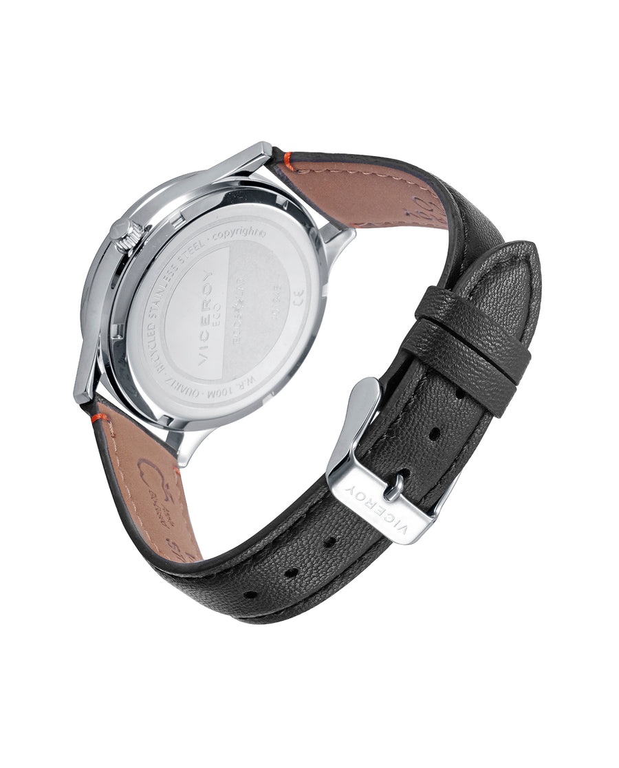Reloj Solar Acero Reciclado Correa Sr Va