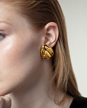 Pend Acero Ip Dorado Volumen Sra Fashion