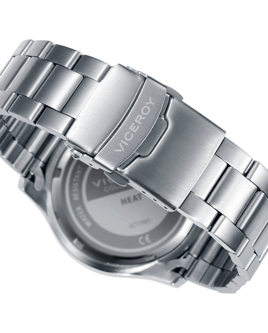 Reloj Acero Brazalete Sr Va