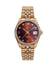 Reloj Acero Brazalete Ip Dorado Sra Va
