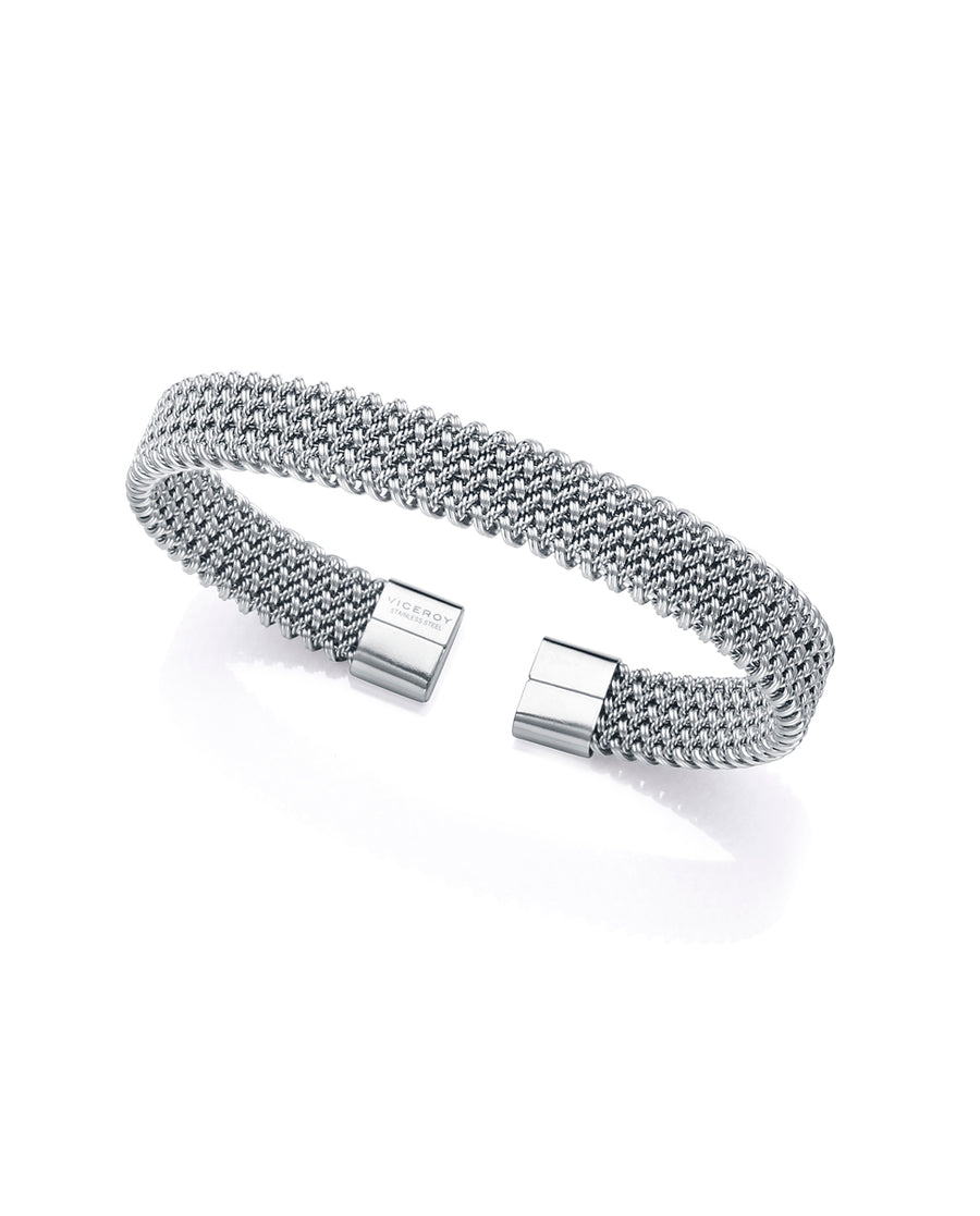 Pack Reloj Acero Brazalete Sra Va