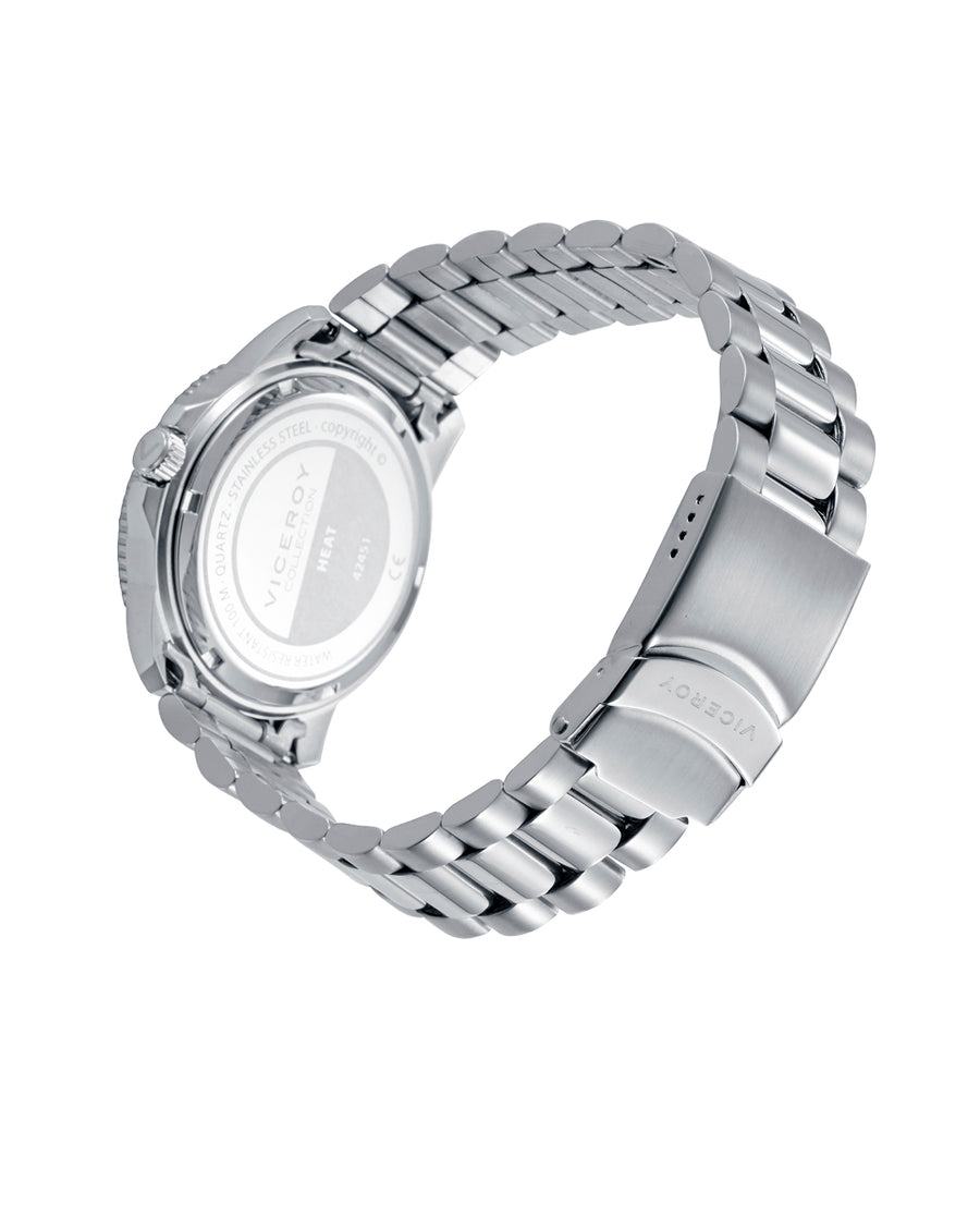 Reloj Acero Brazalete Sr Va