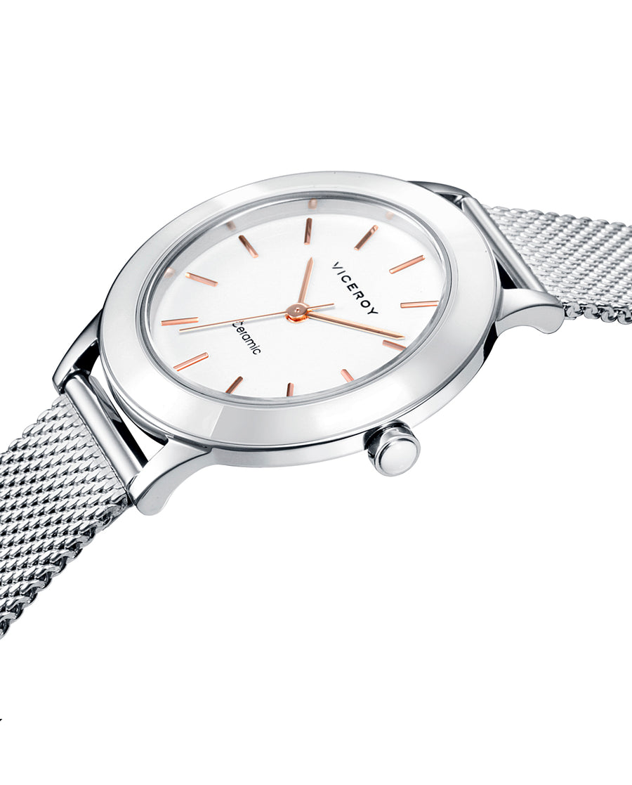 Reloj Acero Brazalete Sra Va