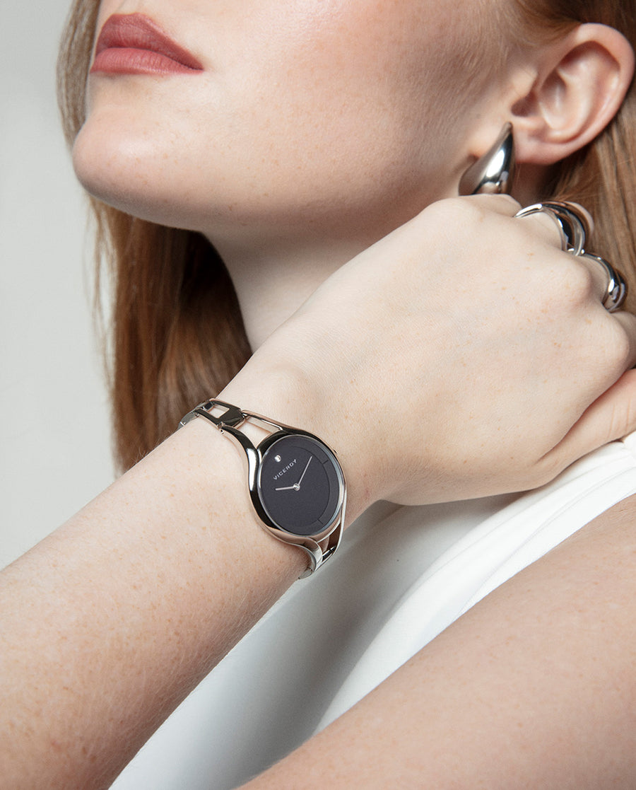 Reloj Acero Brazalete Sra Va