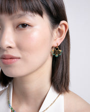 Collar Acero Ip Dorado Cristales Sra Fn
