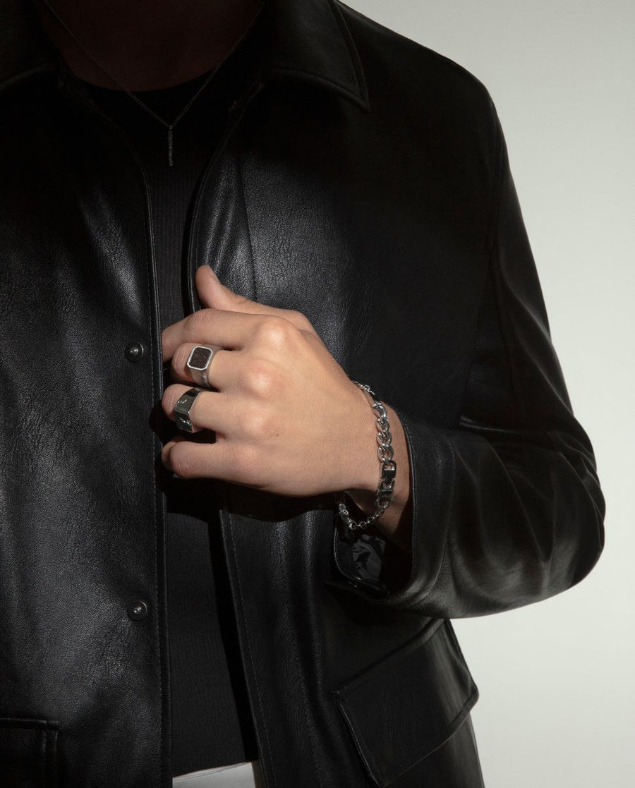 Steel Chain Bracelet: Length 19,5+3 Cm Man Fashion