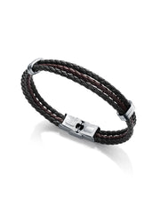 Puls Acero Y Piel Marron/negro Sr Fn
