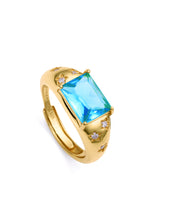 Anillo Plata De Ley Baño Oro Cris Sra Jewels