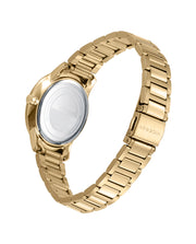 Reloj Acero Ip Dorado Brazalete Sra Va