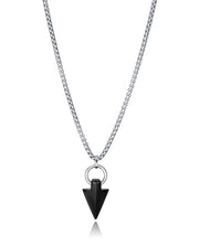 Collar Acero Y Piedra Nat Sr Fashion